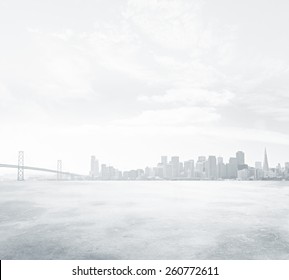 Golden Gate, San Francisco At Fog