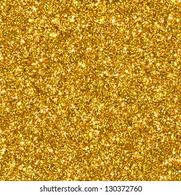 Golden glitter for texture or background - Shutterstock ID 130372760