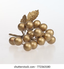 Golden Grapes Decoration