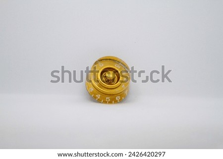golden guitar potentiometer from 1 to 10