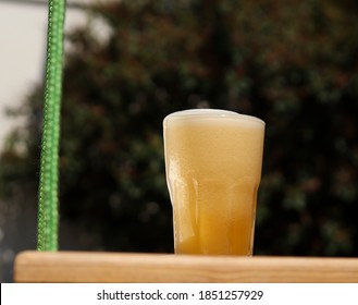 Golden Hazy Homebrew Craft Beer