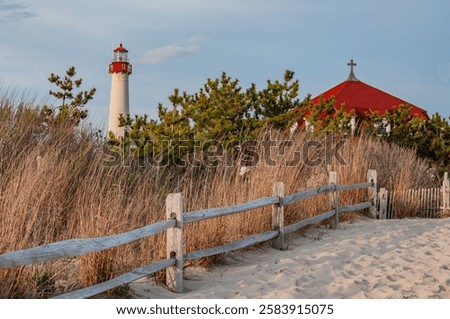 Golden Hour at Cape May Point New Jersey