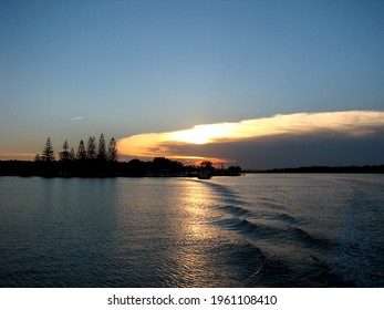 Golden Hour Hastings River Port Macquarie NSW Auatralia