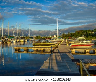 Golden Hour At Little Current, Manitoulin Island, Canada