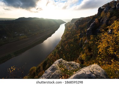 Golden Hour In Saxon Switzerland