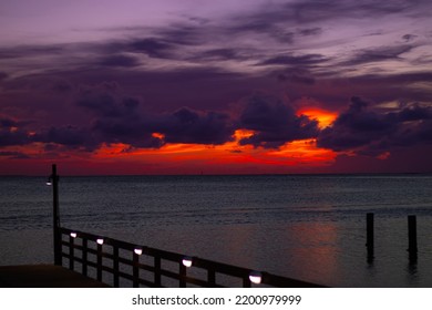 Golden Hour In South Padre Island Texas