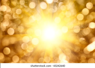 Golden Light Burst