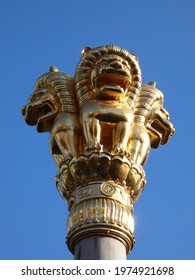 Golden Lion Statue - Jing'an Temple