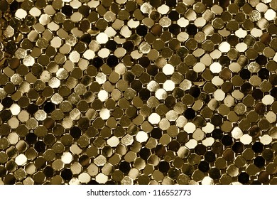 Golden Metal Shiny Texture - Shutterstock ID 116552773