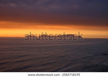 Similar – Image, Stock Photo Golden hour over La Mancha’s lush woodland landscape