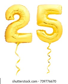 25 gold balloons deals sale