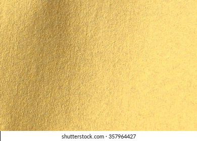 Golden Paper Surface As Background