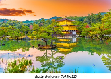  Golden Pavilion Temple (Kinkaku-ji) In Japan