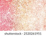 Golden pink glitter background, luxury design. Abstract rose gold glitter sparkle background. Rose gold glittery texture for background. Luxury rose gold glitter background. 