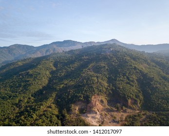 Golden Rock pagoda in Myanmar during the summer - Shutterstock ID 1412017097