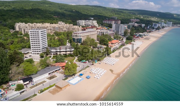 Golden Sands Beach Varna Bulgaria May Stock Photo Edit Now 1015614559