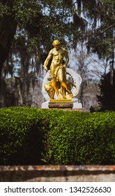 Golden Sculpture At Brookgreen Gardens 