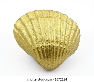 Golden Sea Shell