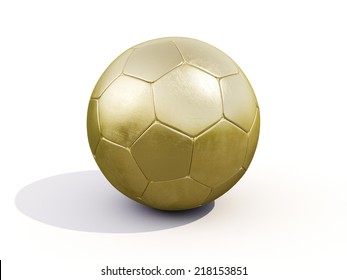 Golden Soccer Ball