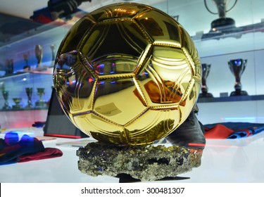 Golden Soccer Ball