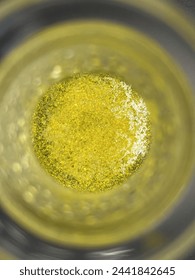 Golden solid Lead (II) iodide was produced from the reaction of Lead (II Nitrate and Potassium Iodide