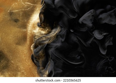 Fondo abstracto brillante dorado