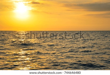 golden sunset