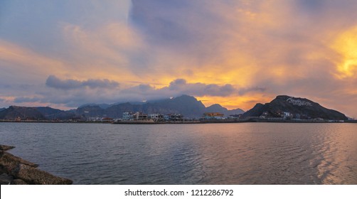 Golden Sunset In ADEN City - Yemen