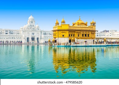 Golden Temple (Harmandir Sahib) in Amritsar, Punjab, India - Shutterstock ID 479585620