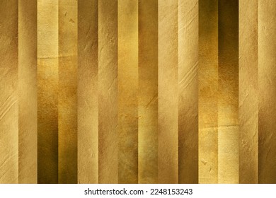 Golden textured bars. Gold shiny wall abstract background texture .Beatiful Luxury and Elegant - Shutterstock ID 2248153243
