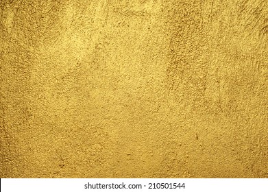 Golden Wall Background 