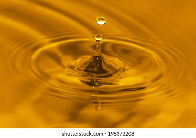 Golden Water Stock Photo 195373208 | Shutterstock