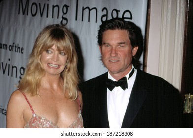 Goldie Hawn And Kurt Russell At AMMI TRIBUTE TO MEL GIBSON, NY 3/7/2002