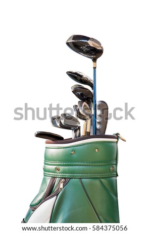 golf bag.