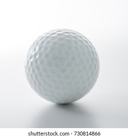 Golf Ball Isolated On White Background