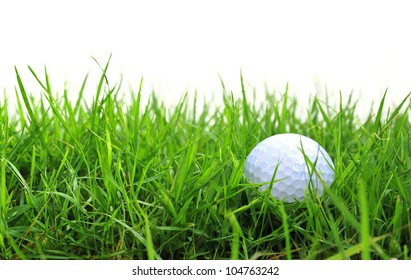 Golf Ball In The Rough