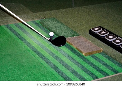 Golf Balls Clubs On Screen Golf Stock Photo 1098260840 | Shutterstock