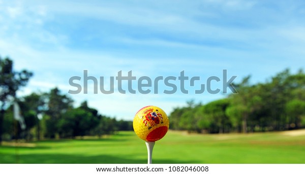 Golf Costa Del Sol Golf Tourism Sports Recreation Stock Image