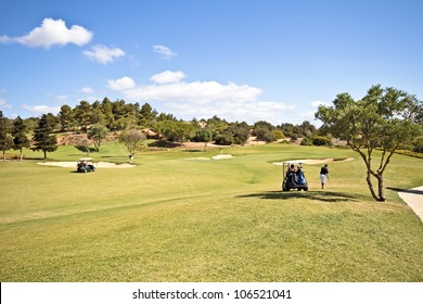 Golf Course In The Algarve Portugal