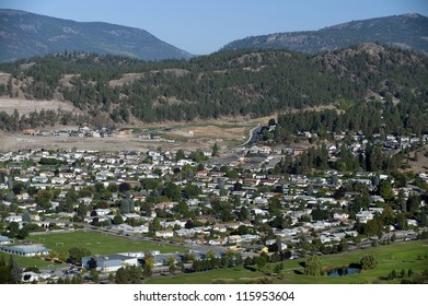 Golf Course By Kelowna In The Mountains