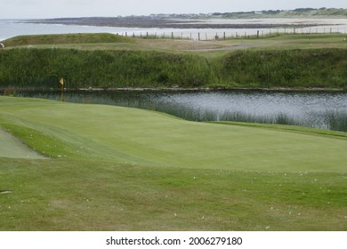 Golf Course By The Northumberland Coast