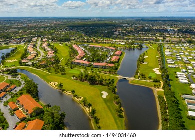 Golf Course Neighborhoods In Naples Florida USA