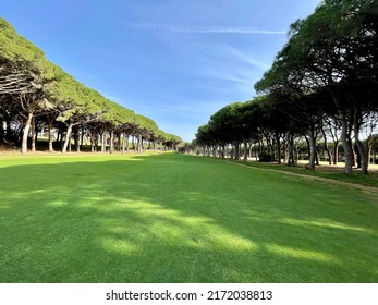 Golf Course Pals In Spain Region Of Catalonia 