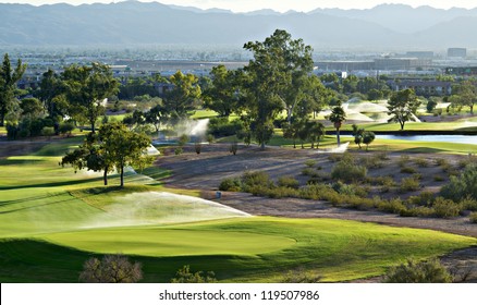 Golf Course In Phoenix, AZ, Concept Image Regarding Desert Water Issues