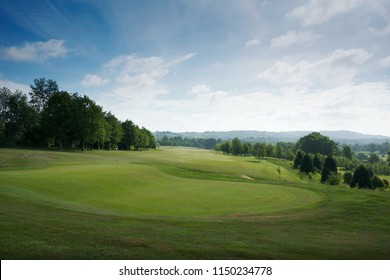 Golf Course In Surrey, England, UK