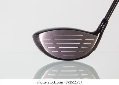 Golf Driver On A Glass Table