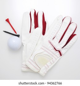 Golf Glove And Ball