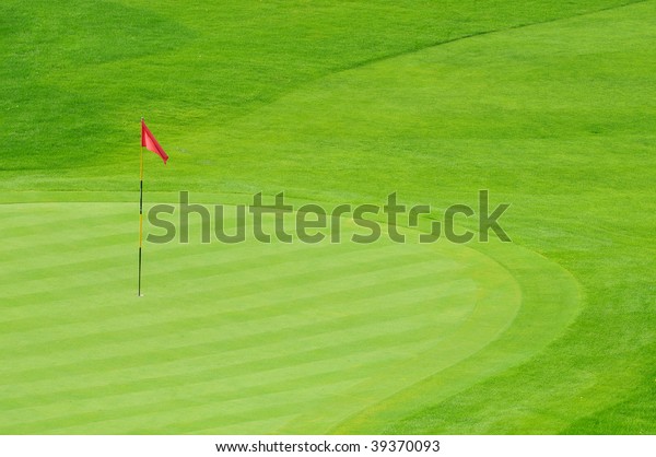 Golf Green Stock Photo (Edit Now) 39370093