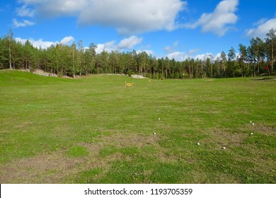 Golf Park In Finland (Kultaranta,Naantali) Finland. Europe.
