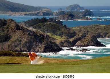 Golf - From the sand trap - Powered by Shutterstock